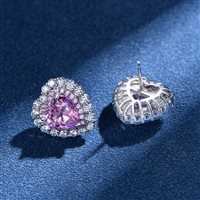 Boucles d'oreilles Gaurosa Femme Fantasy in Argent Zircone KTZ054E - KTZ054E